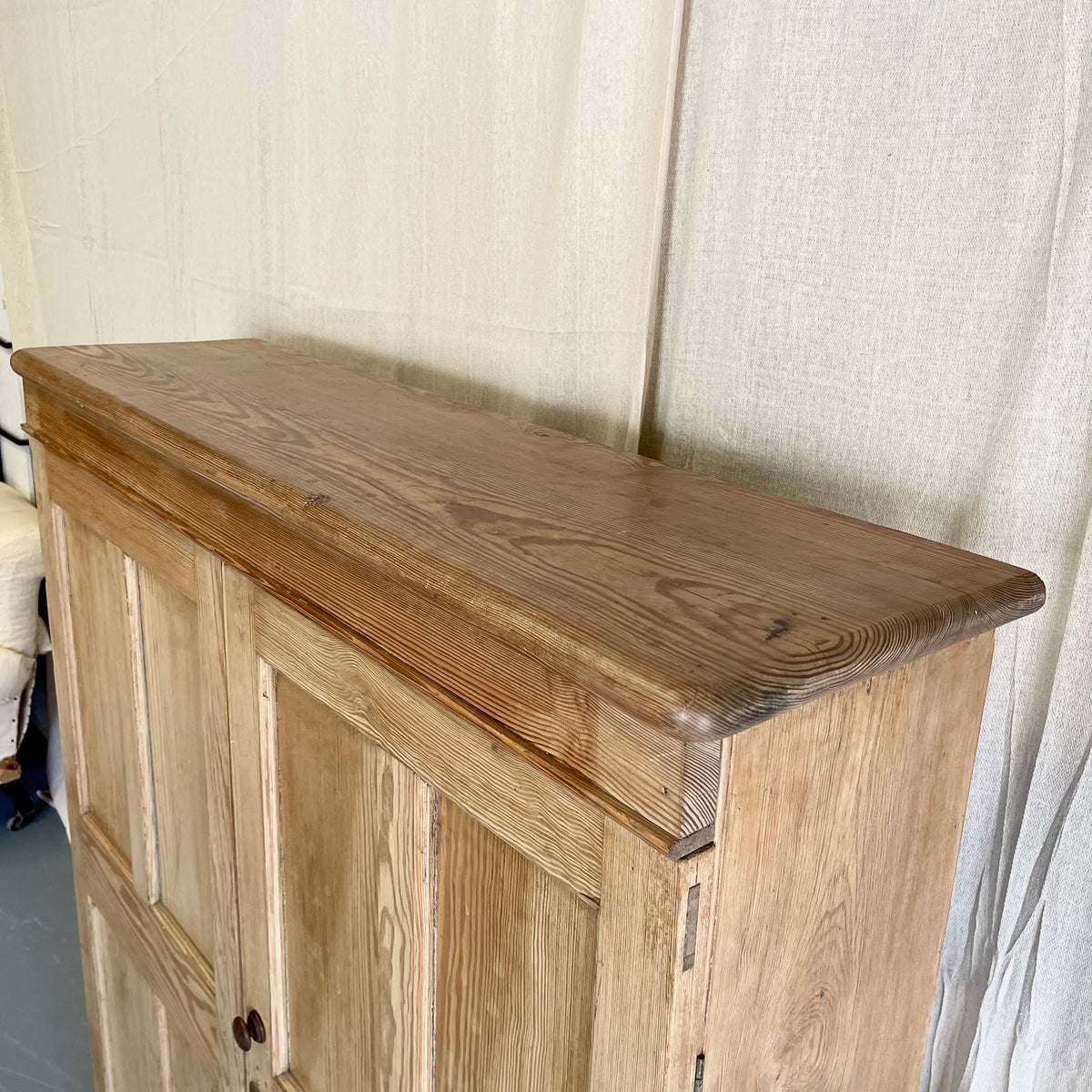 Antique Pine School Cupboard - #2289