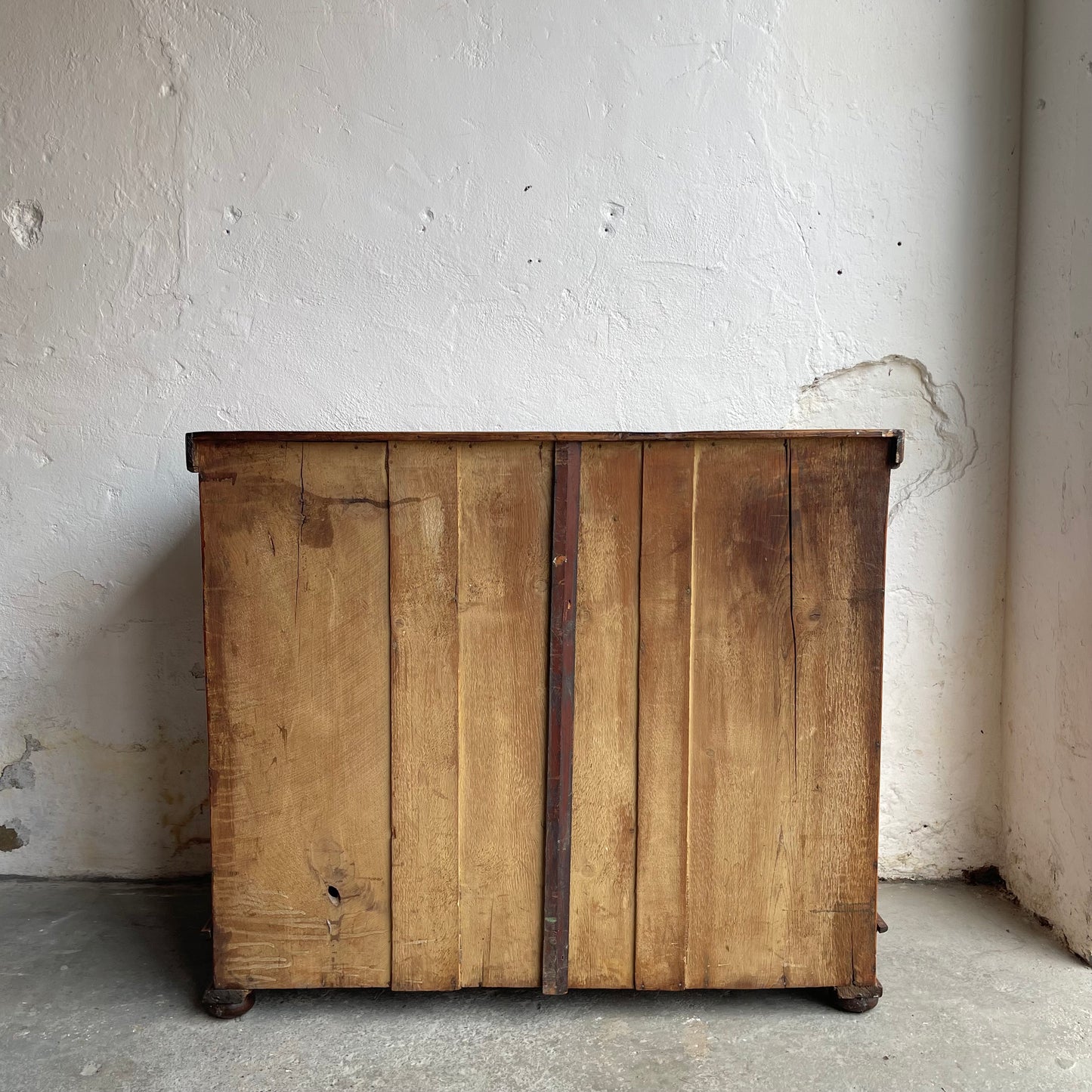 Antique Pine Chest Of Drawers -#1832