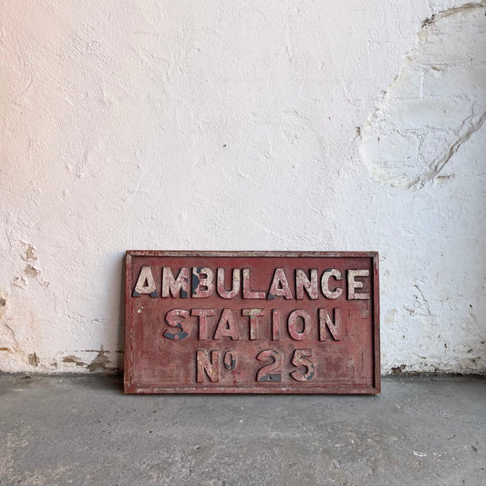 Vintage Wooden Sign - #2122