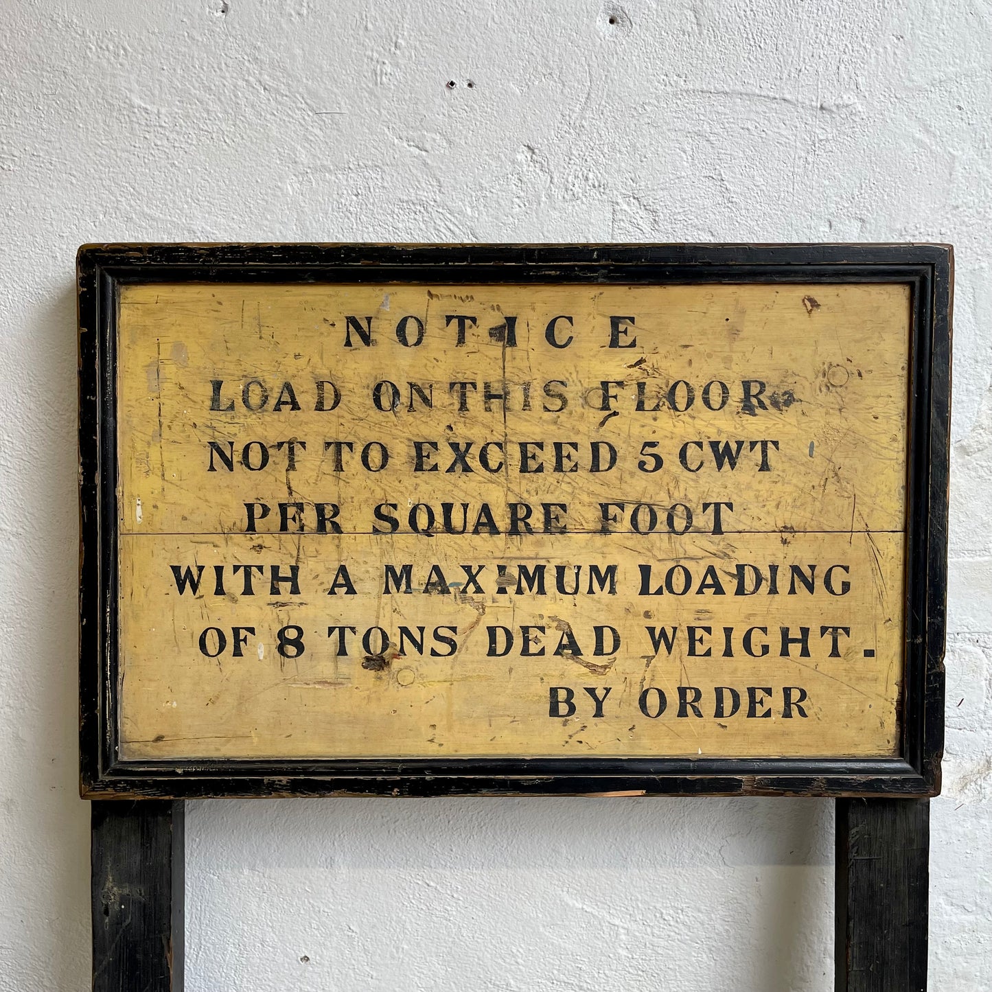 Vintage Wooden Sign - #1795