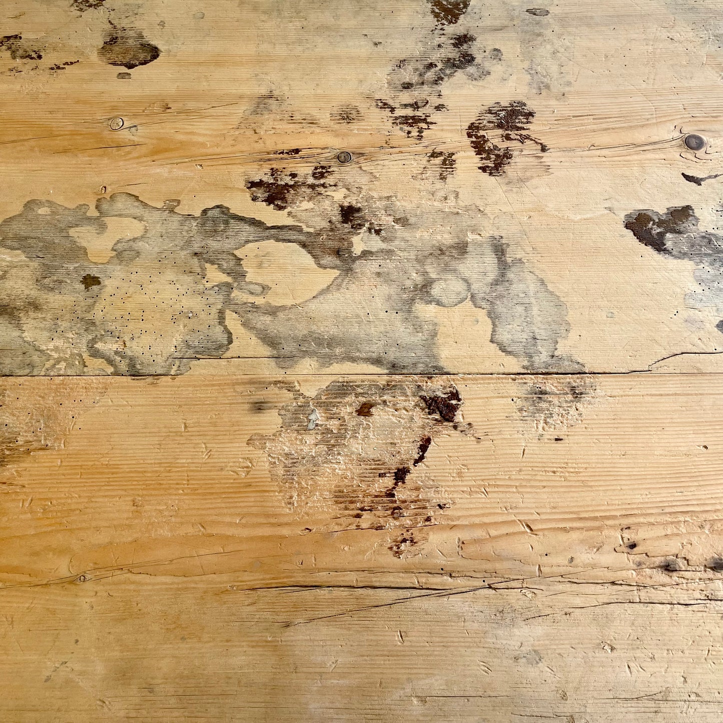 Antique Pine Table - #2191a