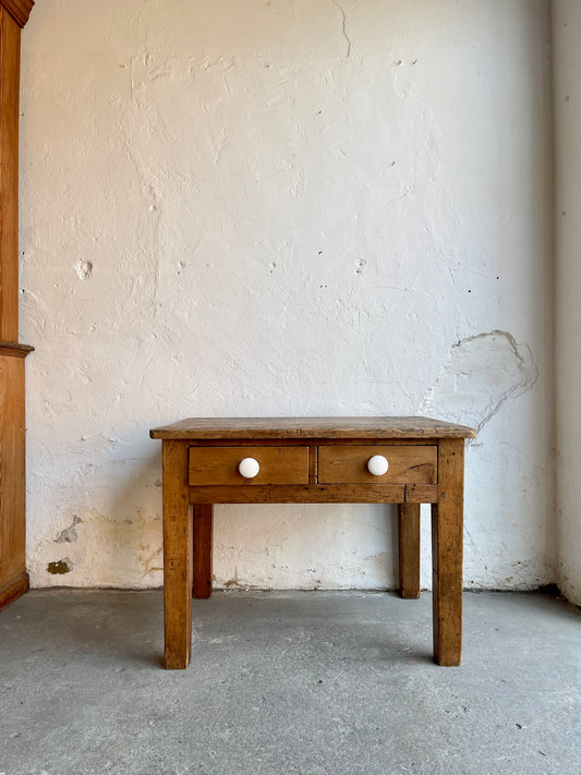 Antique Pine Table - #1518