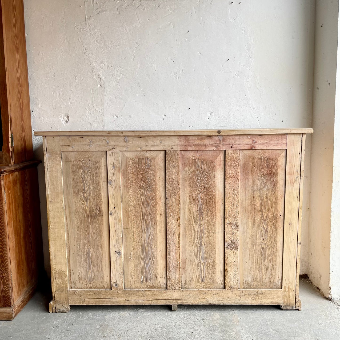 Antique Pine Sideboard - #1679
