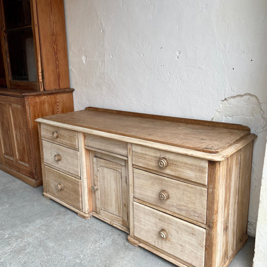 Antique Pine Dresser Base -#1445