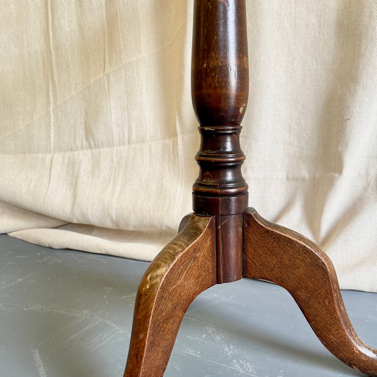 Antique Tilt Top Side Table - #2193