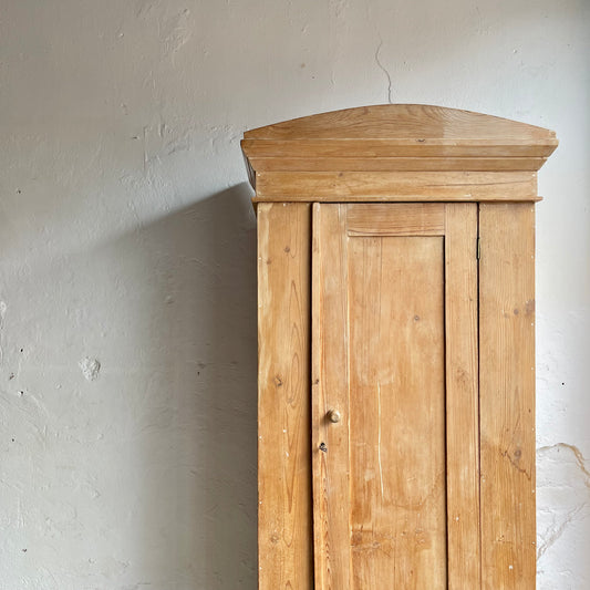 Antique Pine Wardrobe - #1833