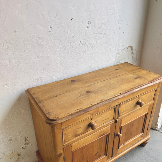 Antique Pine Cupboard - #2081