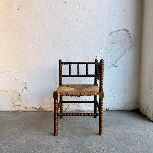 Antique French Bobbin Chair - #2011