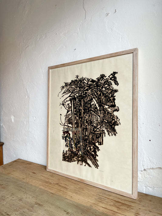 Vintage Block Print - #1480