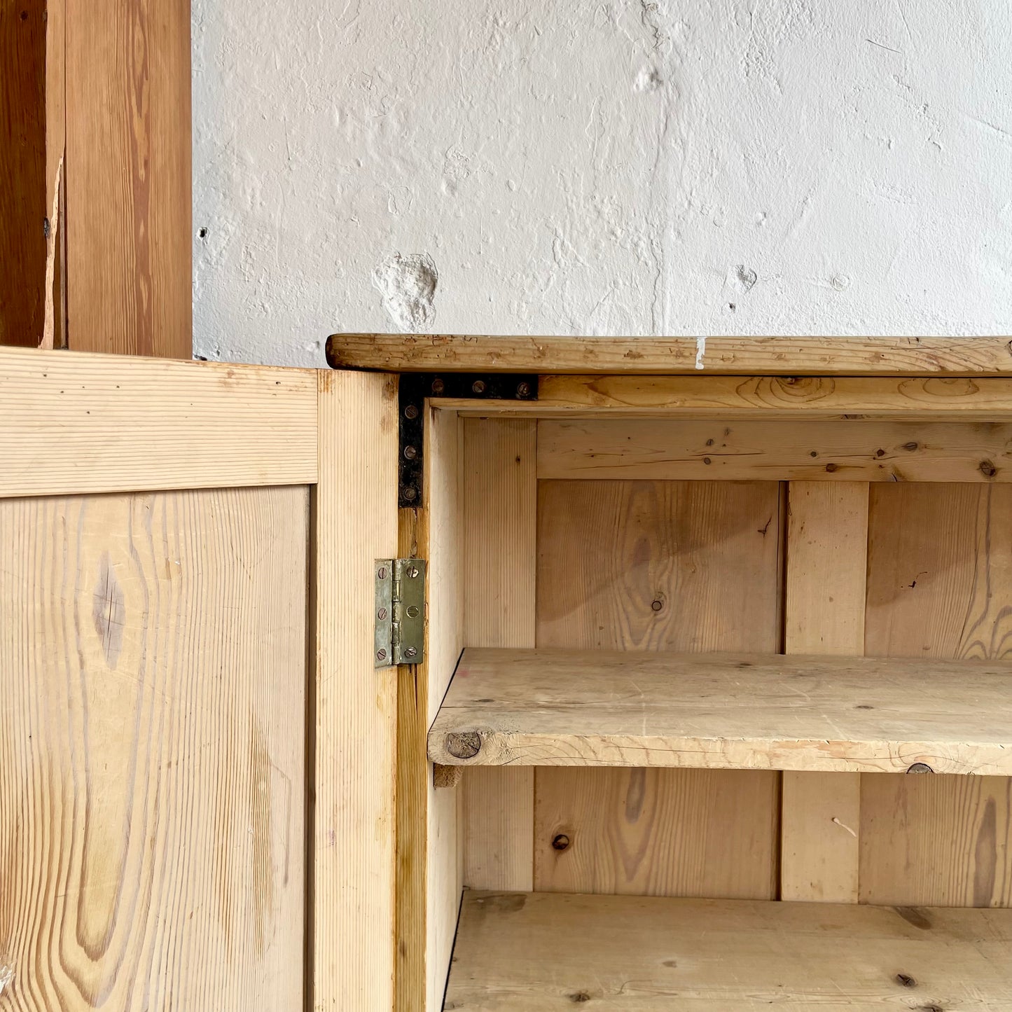 Antique Pine Sideboard - #1679
