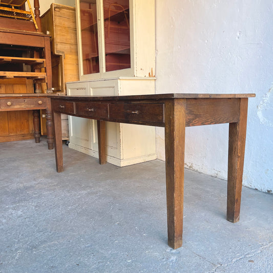 Antique Oak Workbench/Table - #1999