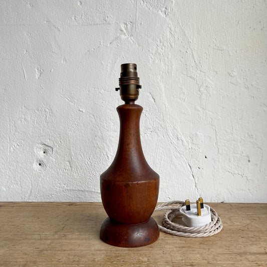 Antique Wooden Lamp