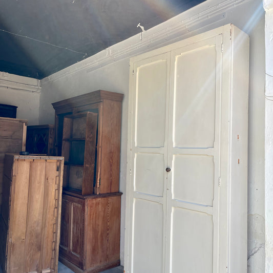 Antique Pine School Cupboard -#1606