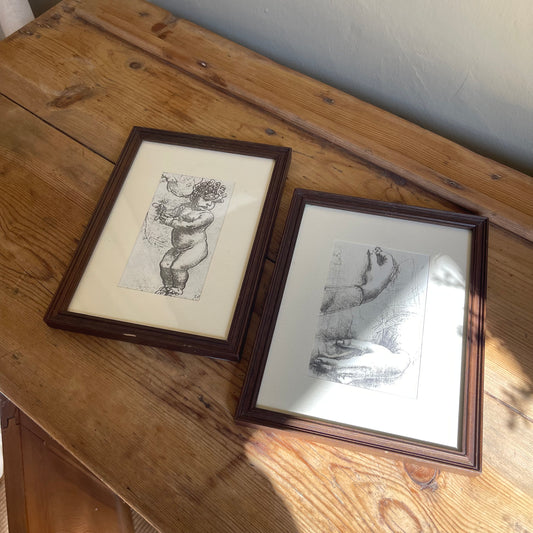 Set Of Two Framed Prints