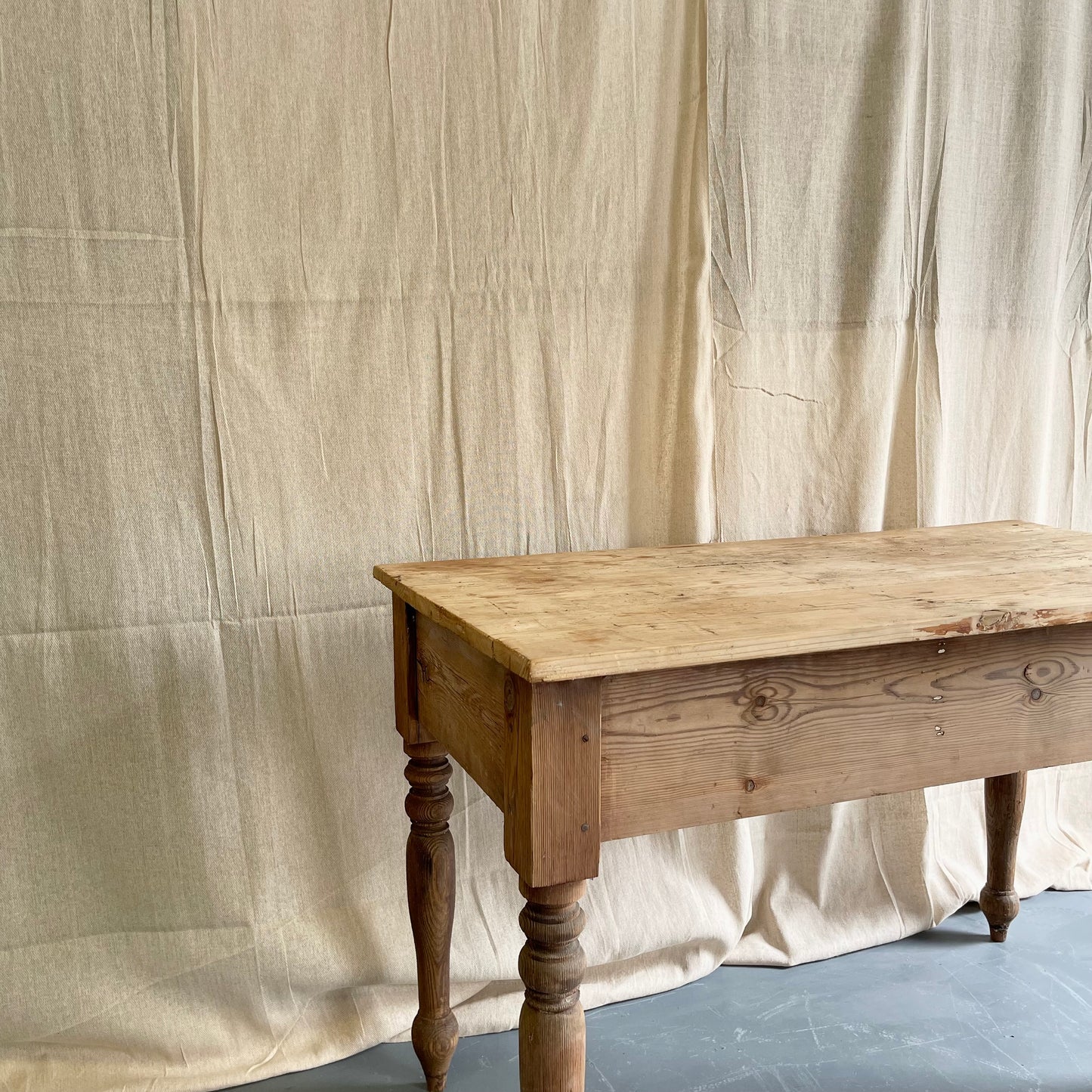 Antique Pine Prep Table - #2192a