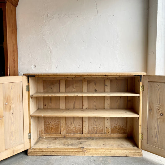 Antique Pine Sideboard - #1679