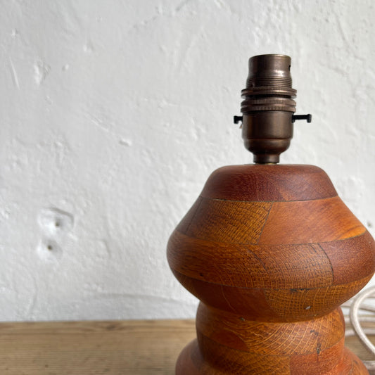 Vintage Wooden Lamp Base