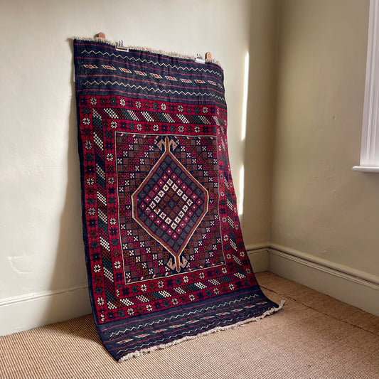 Vintage Hand Woven Baluchi Rug - #1848