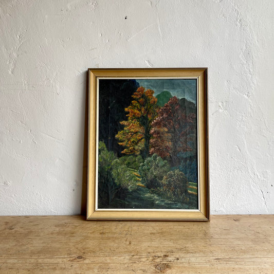 Antique Framed Oil - #1732