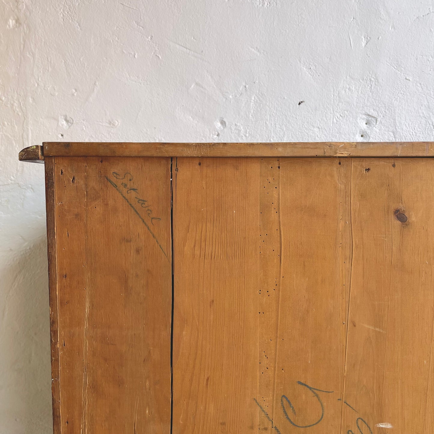 Antique Pine Chest Of Drawers - #2086
