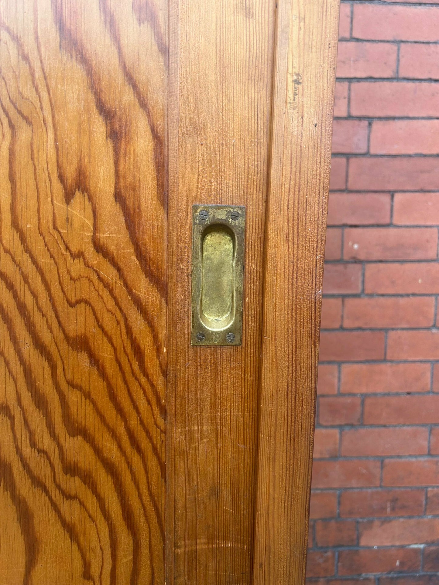 Antique Pitch Pine Cupboard - #1443
