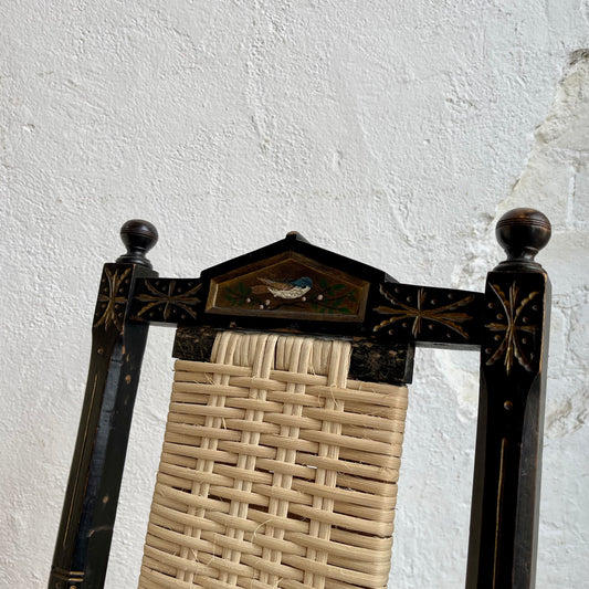 Antique Aesthetic Movement Folding Chair - #1984