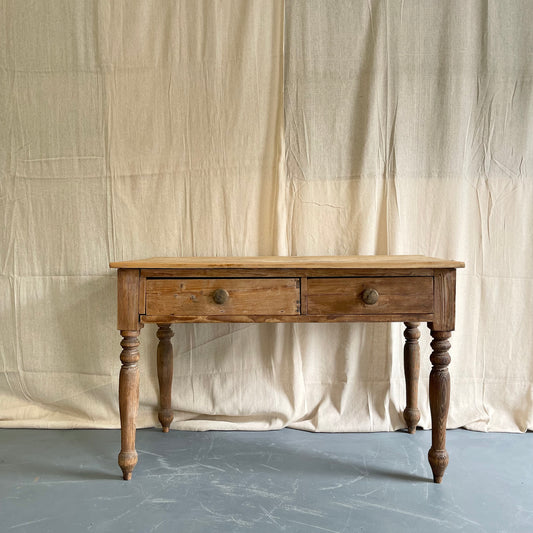 Antique Pine Prep Table - #2192a