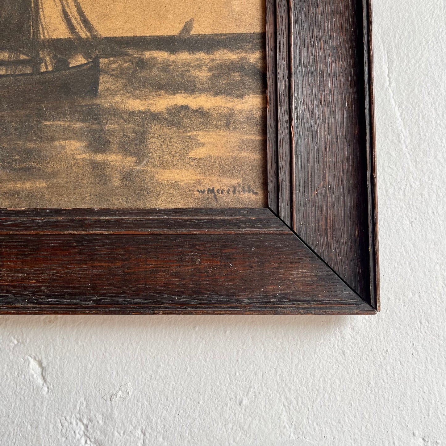 Antique Framed Sketch