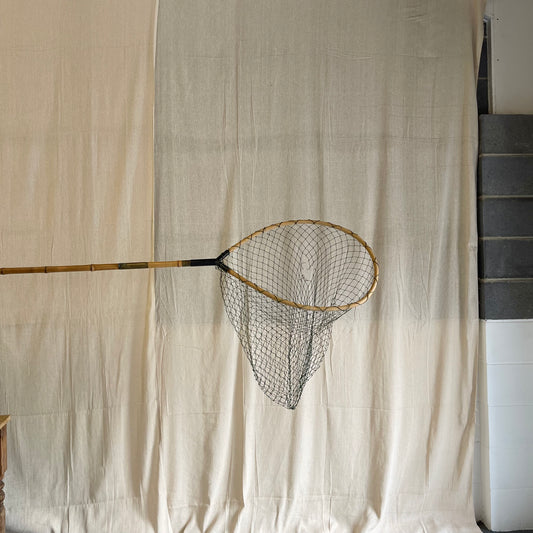 Antique Bamboo Fishing Net
