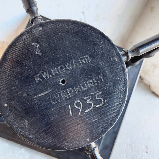 Ebonised 1930s Side Table -#1508