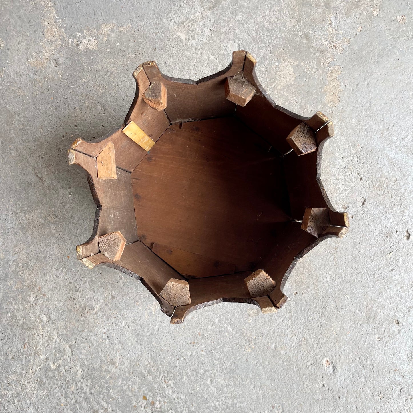 Victorian Pokerwork Table - #1708