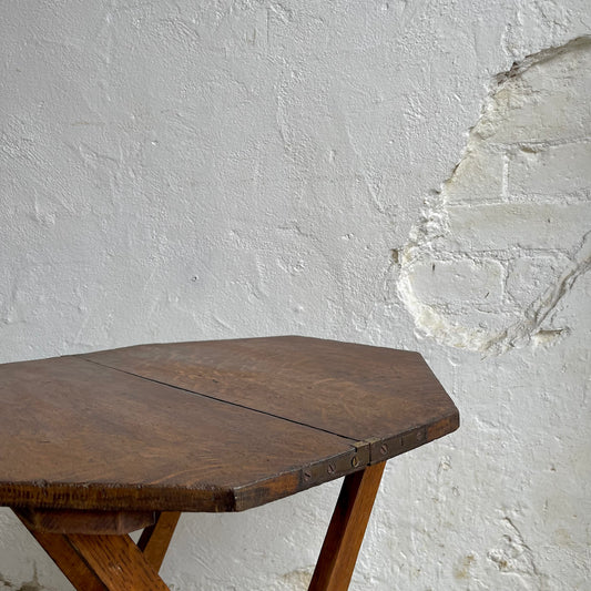 Antique Folding Coaching Table - #1821