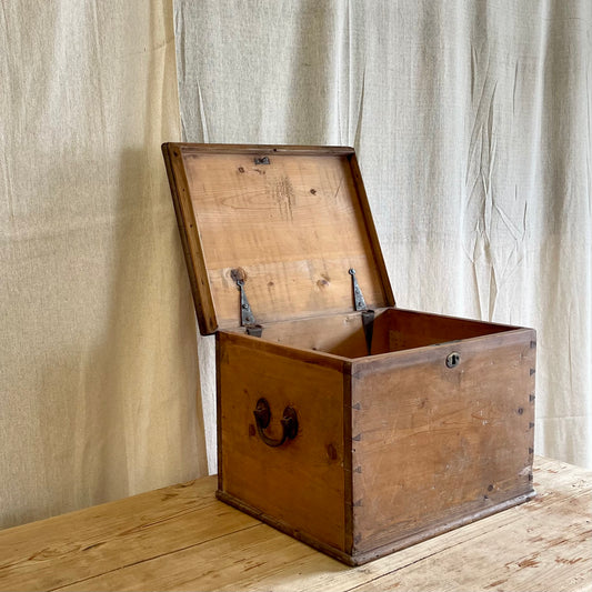 Antique Pine Box - #2204