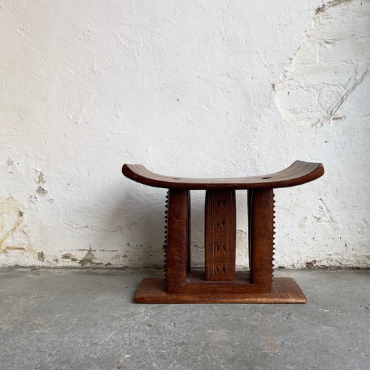 Vintage African Ashanti Stool - #2061