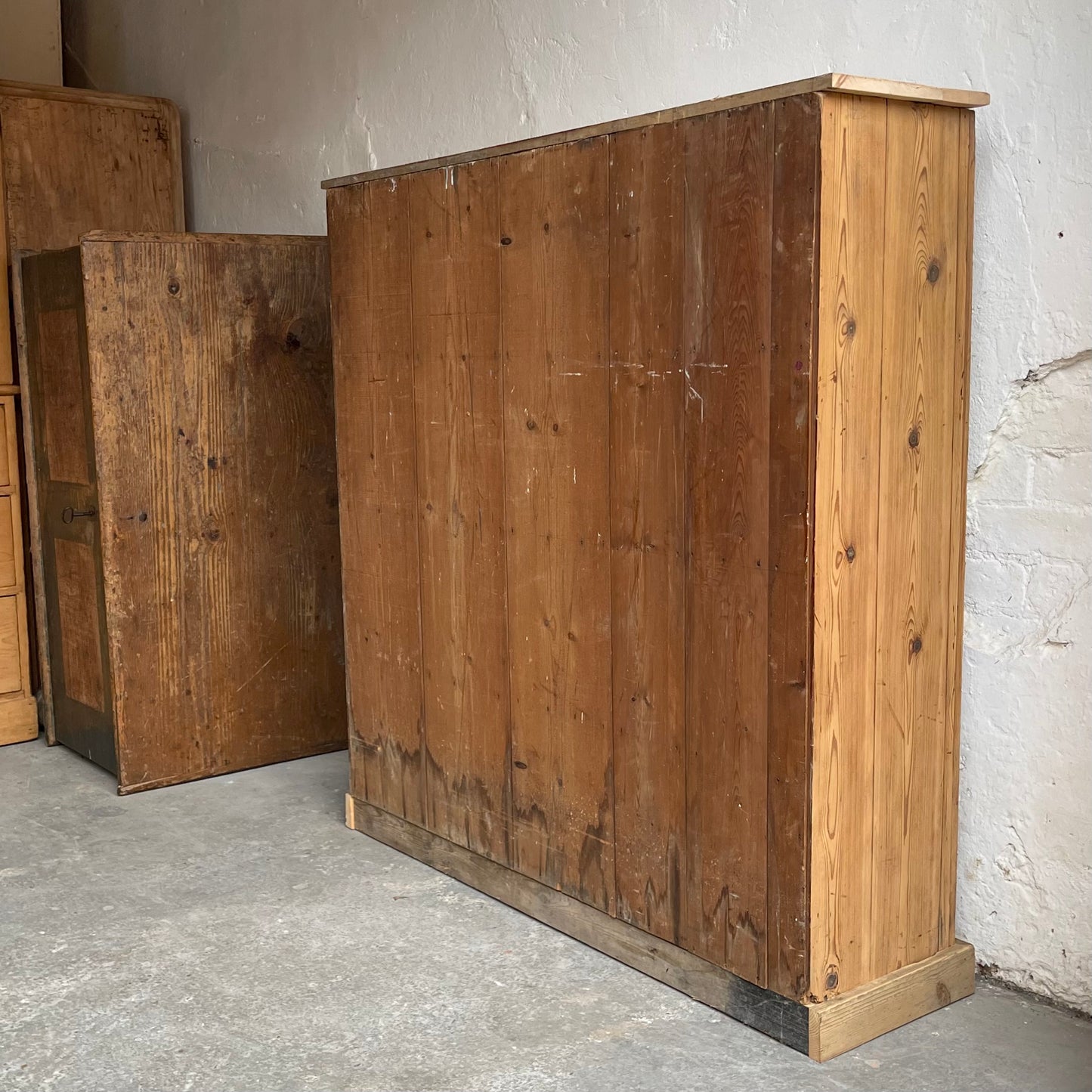 Antique Pine Cupboard - #1872