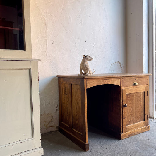 Antique Oak Desk - #2023