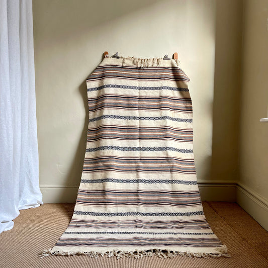 Vintage Cotton Rug - #1956