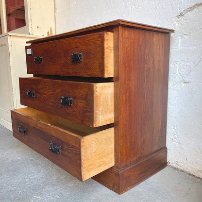 Antique Oak Chest of Drawers - #2000