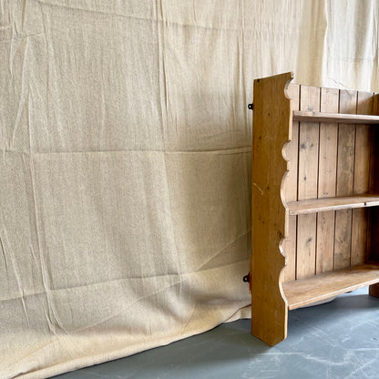 Antique Pine Wall Shelves - #2249