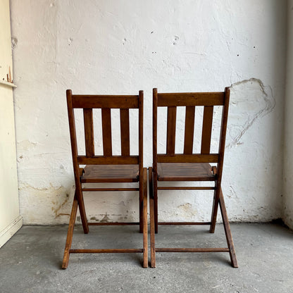 Vintage Folding Chairs - #1978