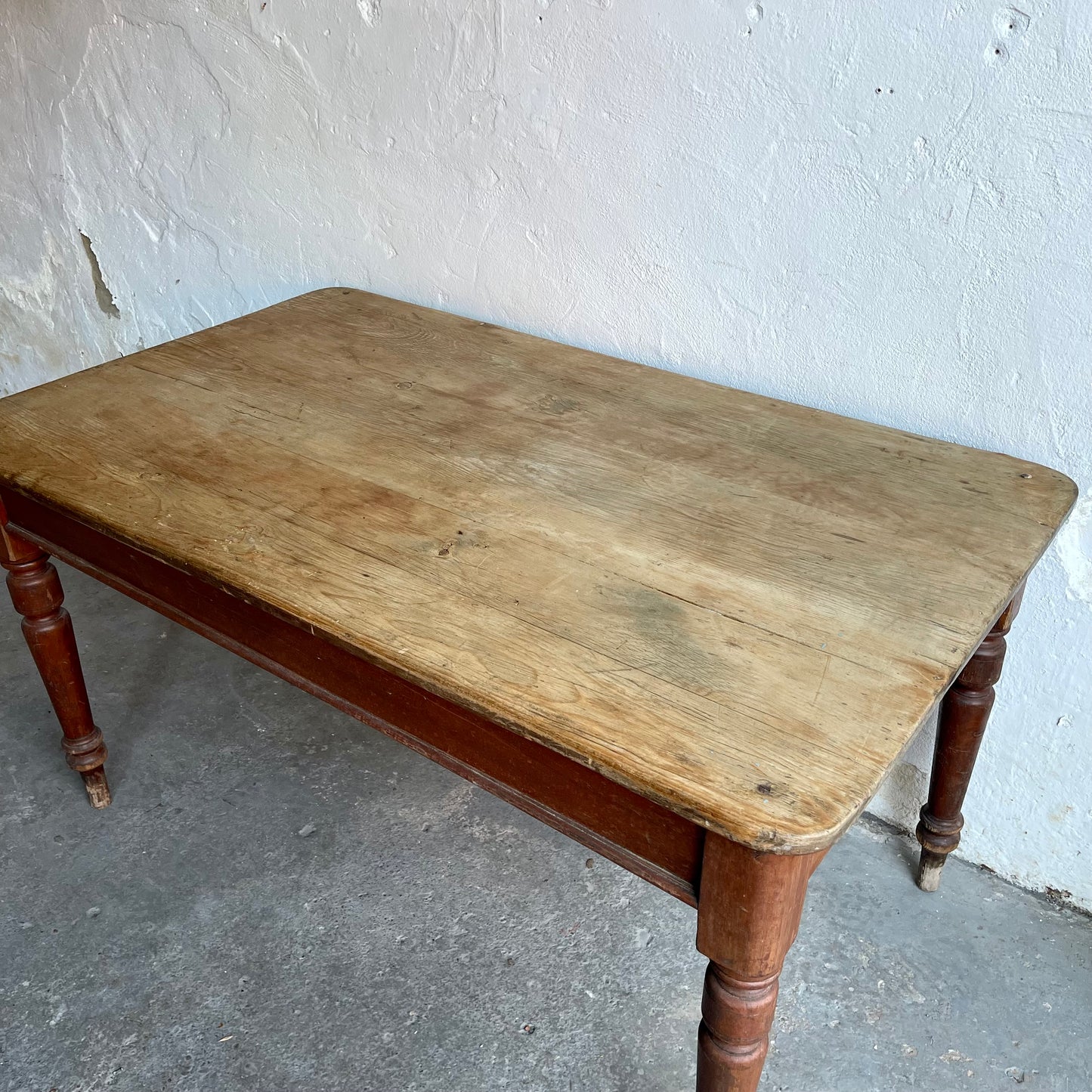 Antique Pine Table - #1877