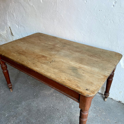 Antique Pine Table - #1877