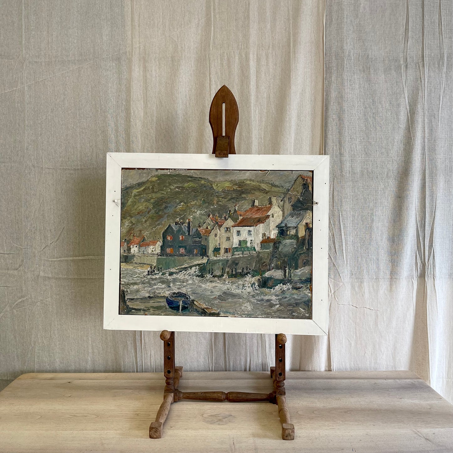Framed Double Sided Oil Painting - #2067