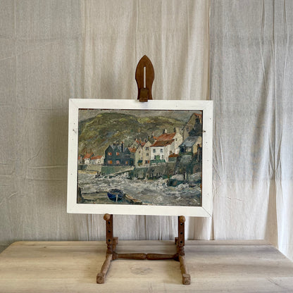 Framed Double Sided Oil Painting - #2067