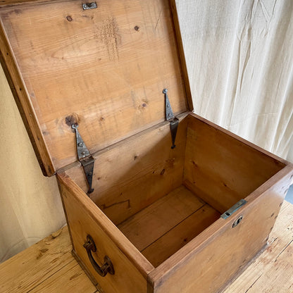 Antique Pine Box - #2204