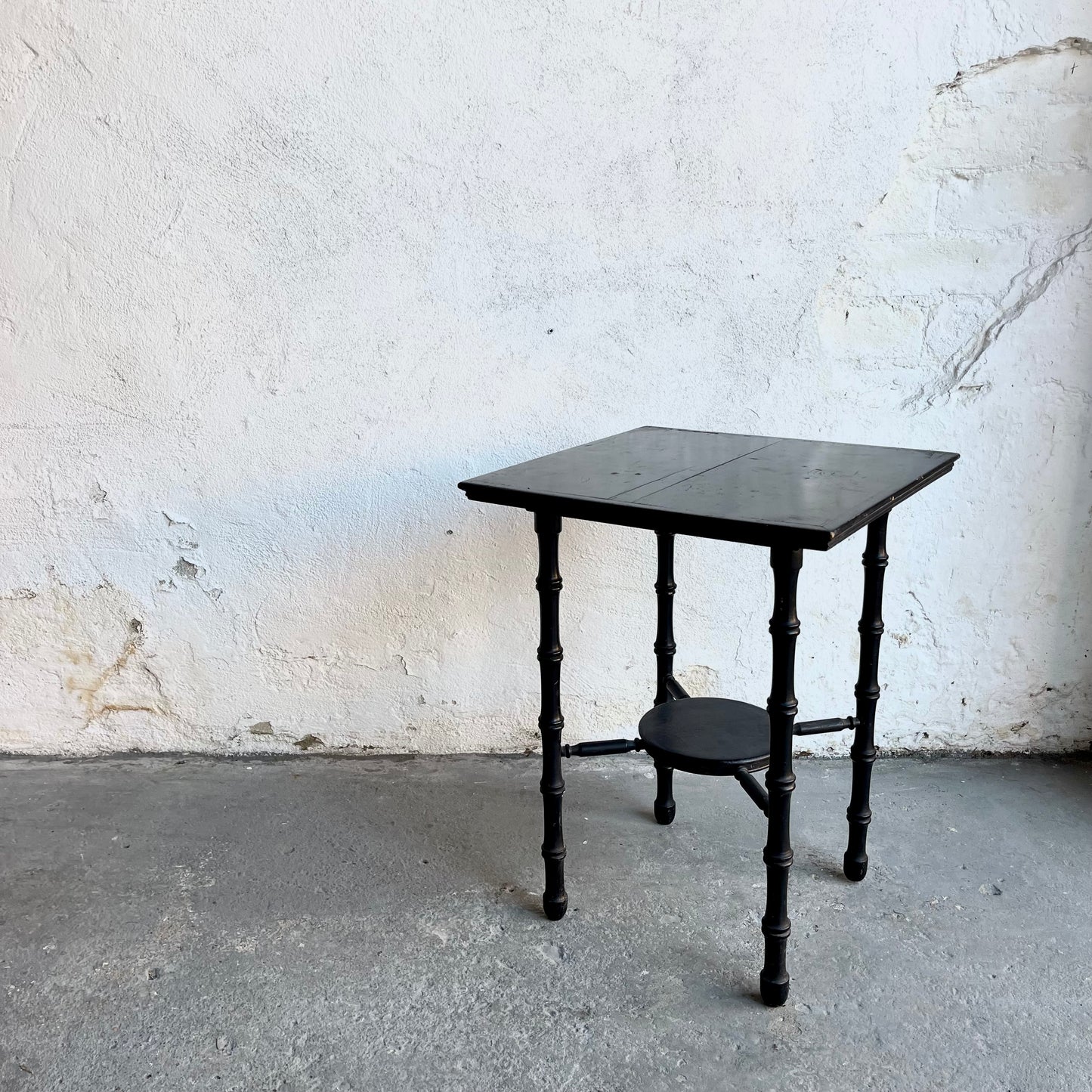 Ebonised 1930s Side Table -#1508