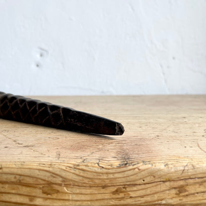 Vintage Hand Carved Wooden Crocodile