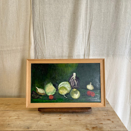 Vintage Still Life Oil Painting - #2176