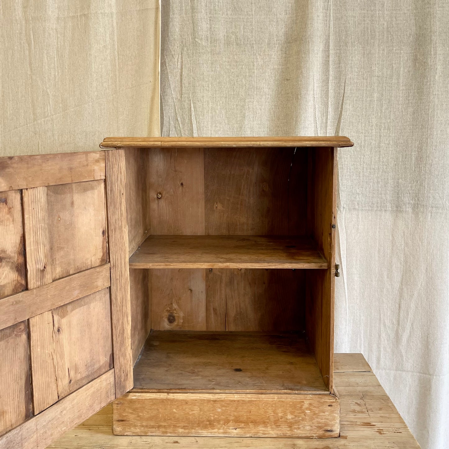 Antique Pine Cupboard - #2202
