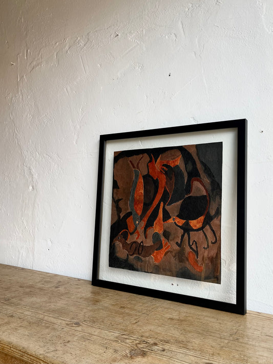 Primitive Abstract Painting